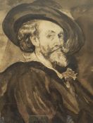 After Peter Paul Rubens (Flemish 1577-1640): Self Portrait