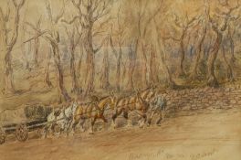 George Anderson Short (British 1856-1945): 'Birdcage Road' Otley