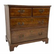 Small Georgian oak chest