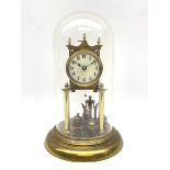 A German torsion pendulum clock by Jahresuhrenfabrik (August Schatz & S�hne)