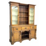 Late Victorian oak dresser