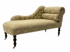 Victorian style chaise longue