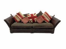 Knowle style grand drop arm sofa