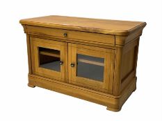 Clemence Richards - oiled oak television stand