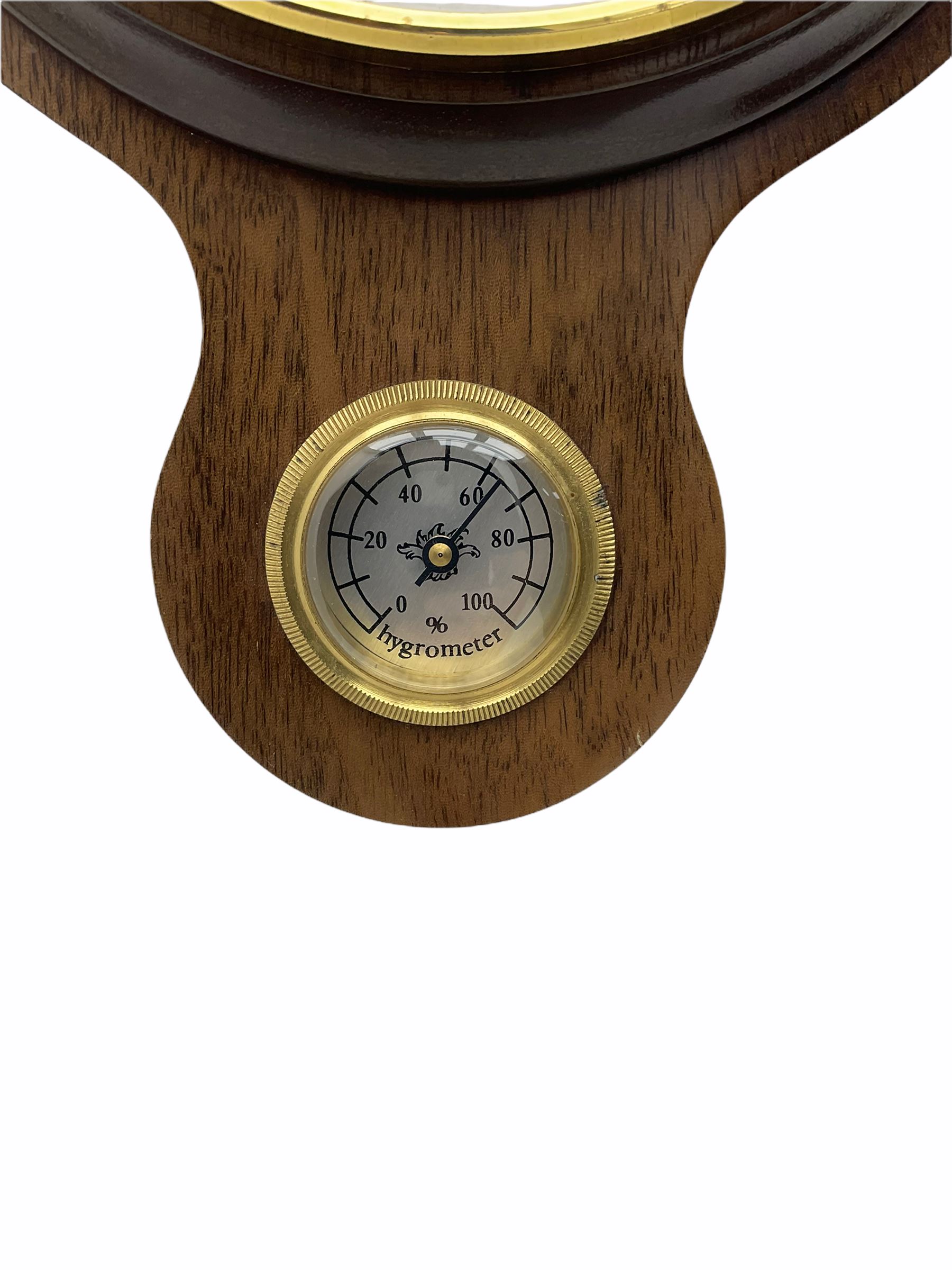 Contemporary wall hanging aneroid barometer by Rapport of London - Image 4 of 4