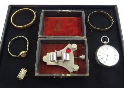 Victorian silver open face key wound lever full plate pocket watch by Dent