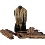 Seven full body mink stoles