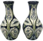 Pair of Moorcroft vases