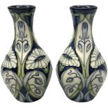 Pair of Moorcroft vases