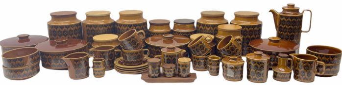 Hornsea Pottery Hairloom pattern dinner and tea wares