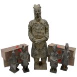 Chinese 'Terracotta Warrior' style figure