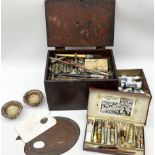 Early 20th century artist's materials box