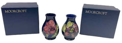 Two Moorcroft vases of baluster form