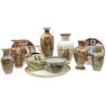 Collection of mostly Oriental ceramics