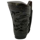 Chinese horn blood collection cup