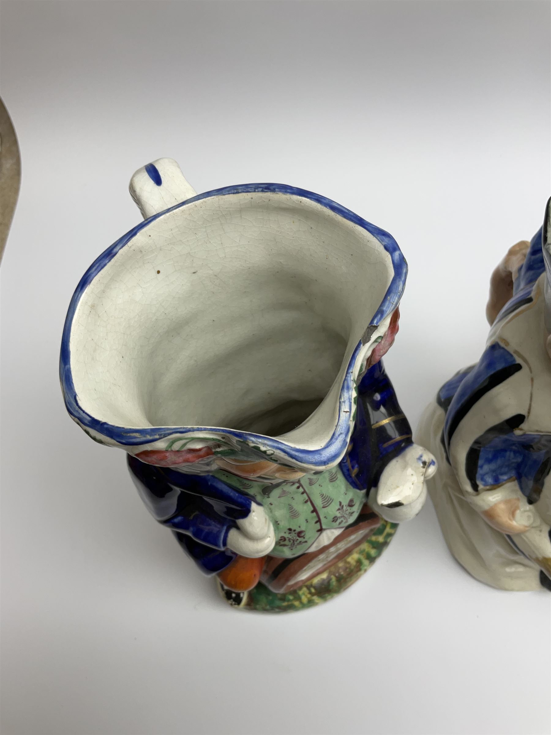 Three 19th Century Toby jugs - Image 8 of 9