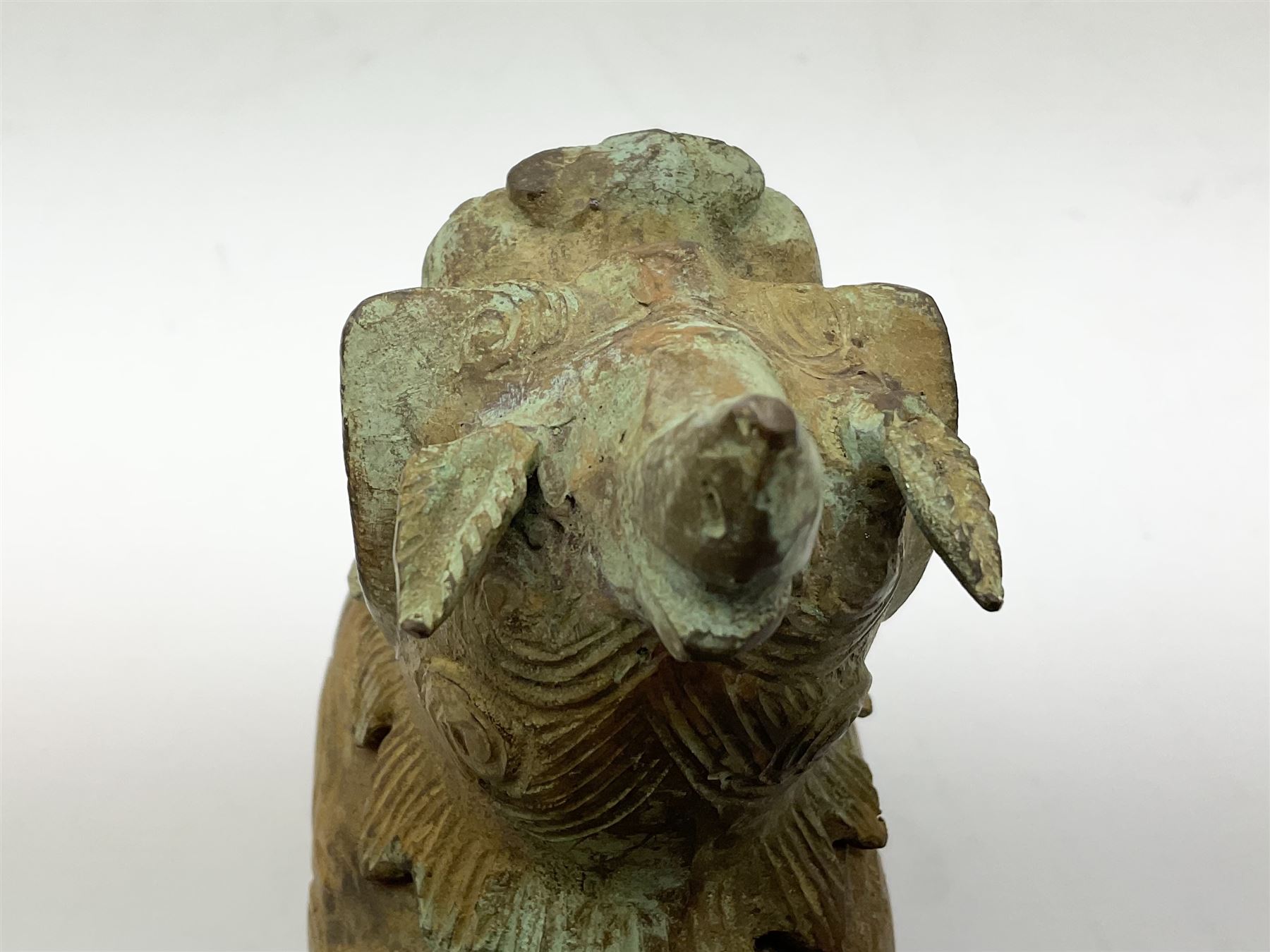 Brass incense burner modelled as a dog of foo - Image 13 of 14