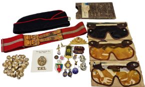 Collection of assorted militaria and other items