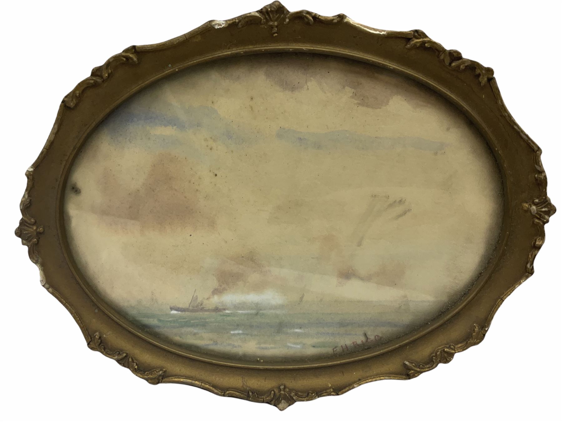 Ernest Higgins Rigg (Staithes Group 1868-1947): Coastal Horizon Landscapes - Image 3 of 7
