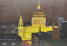 Gerard Fagard (French 1938-): St Paul's Cathedral