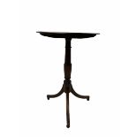 George III mahogany tripod table