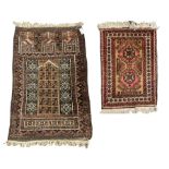 Afghan Baluch pray rug