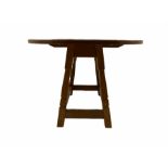 Yorkshire oak - Acornman oak drop leaf occasional table