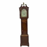 A 19th century mahogany longcase