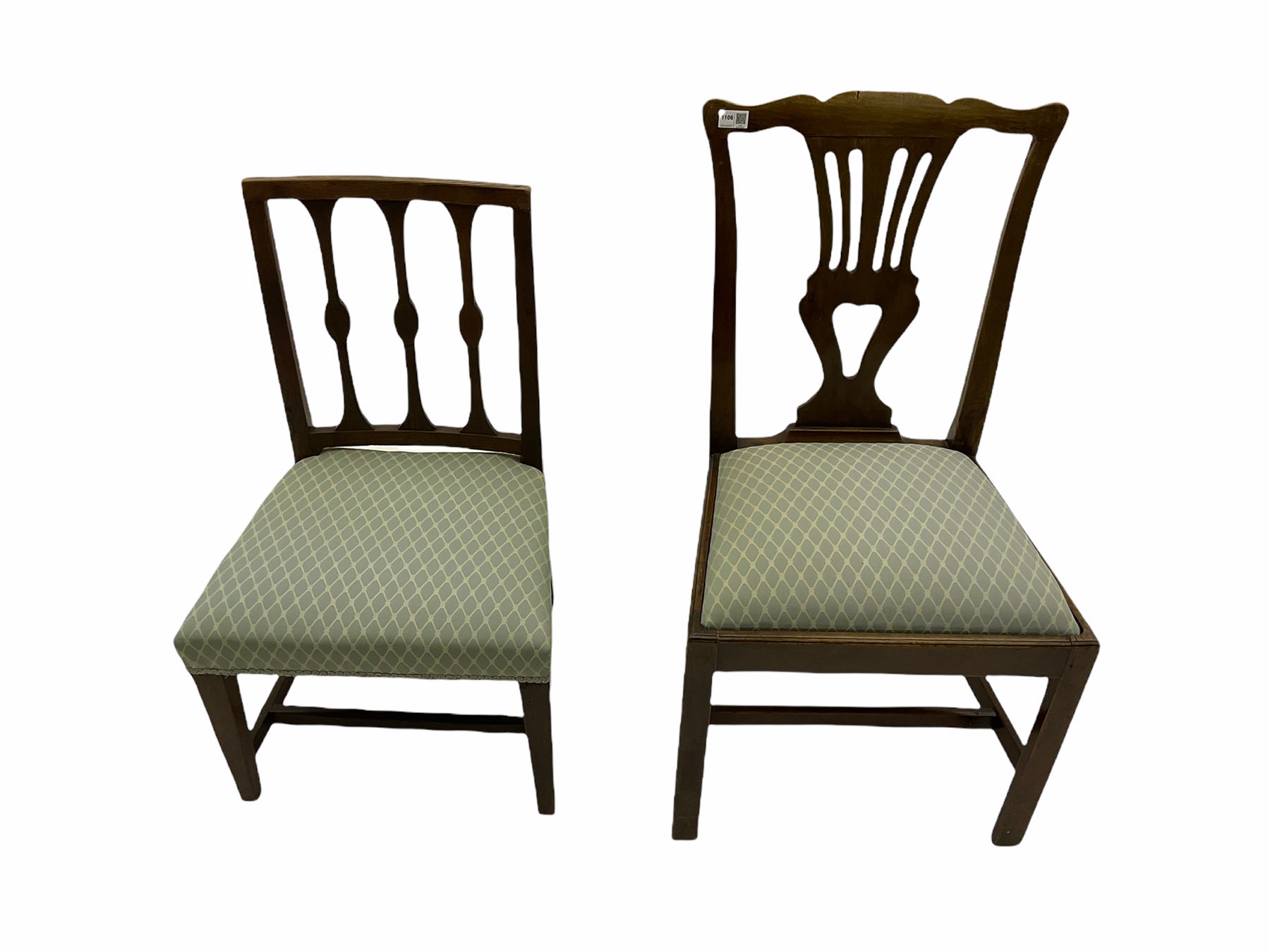 Two 19th century chairs - Image 2 of 4