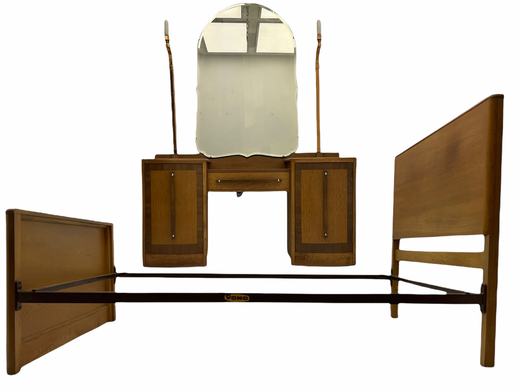 Ernest Gomme - early 20th century Art Deco oak dressing table
