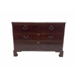 19th century mahogany chest