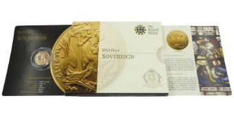 Queen Elizabeth II 2012 gold half sovereign coin celebrating The Queen's Diamond Jubilee