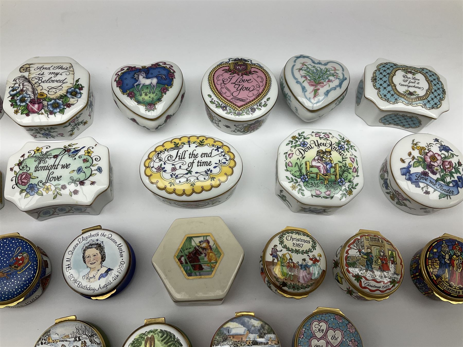 Six Halcyon Days enamel boxes - Image 4 of 22