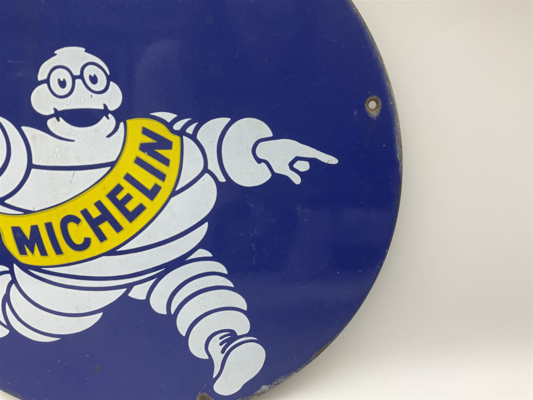 Vintage Michelin enamel advertising sign - Image 4 of 8