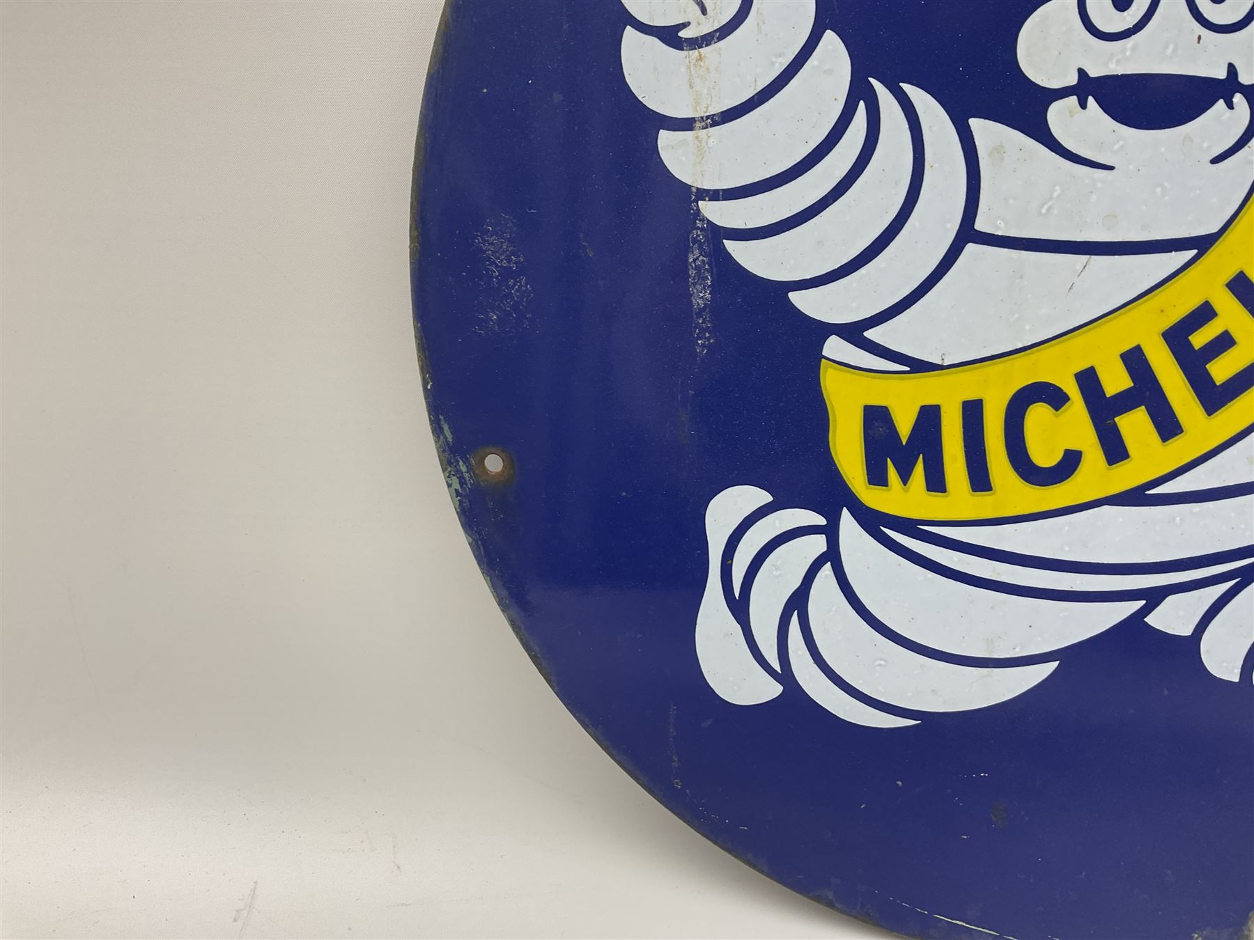 Vintage Michelin enamel advertising sign - Image 5 of 8