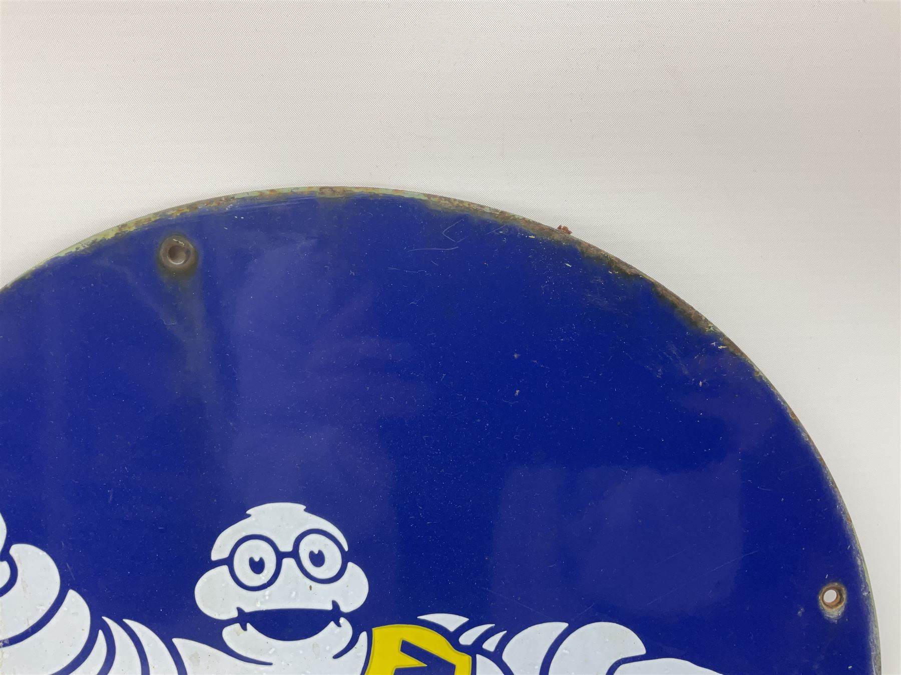 Vintage Michelin enamel advertising sign - Image 3 of 8