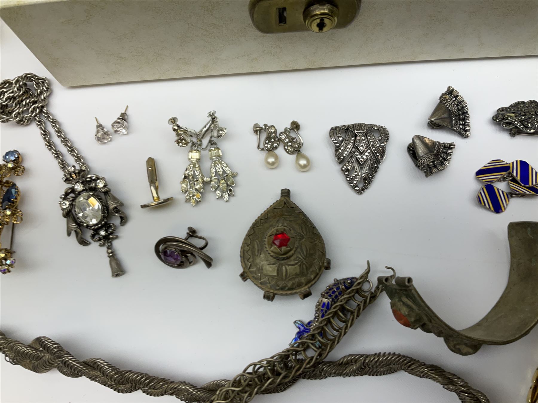 Collection of silver and stone set silver jewellery - Image 6 of 13