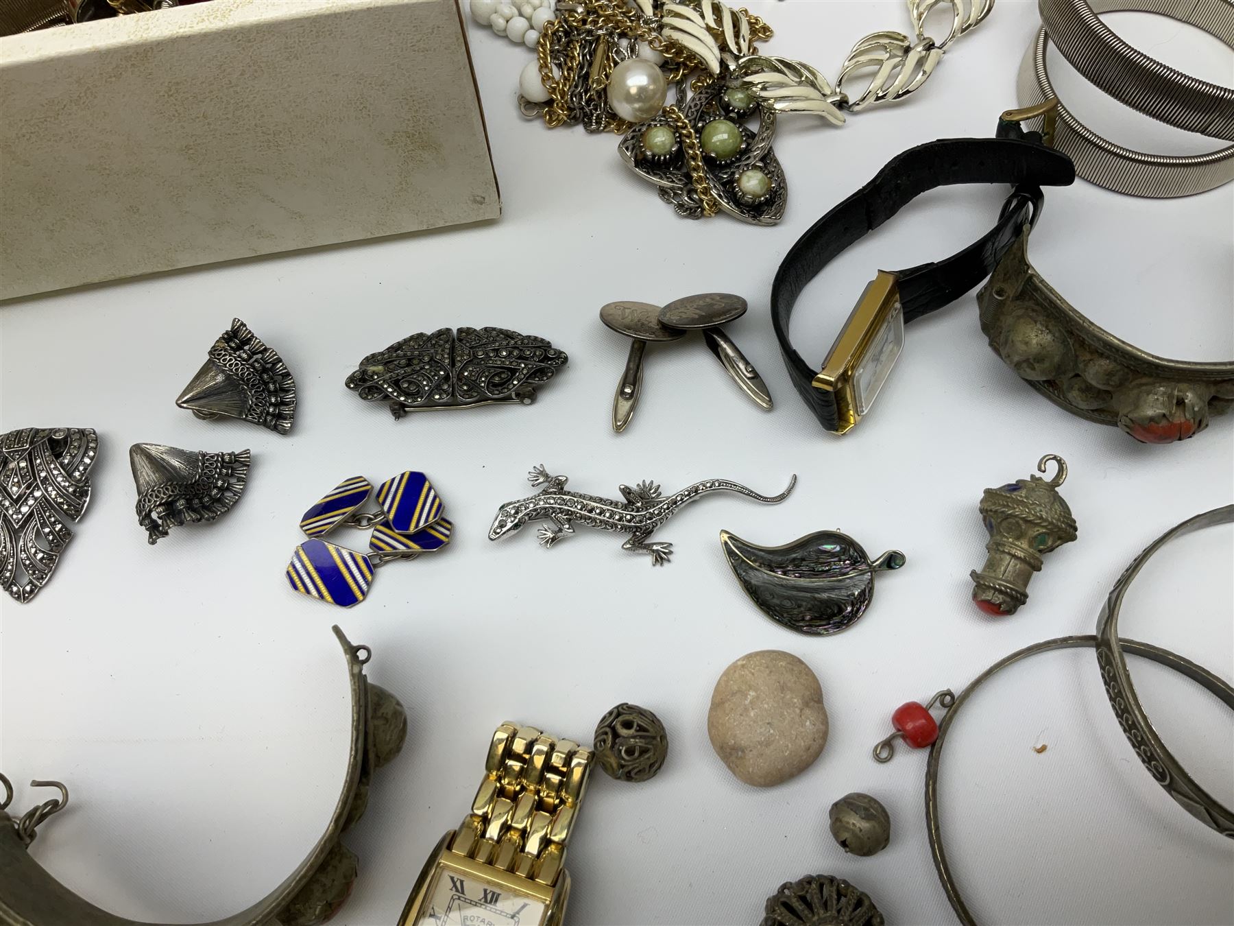 Collection of silver and stone set silver jewellery - Image 7 of 13