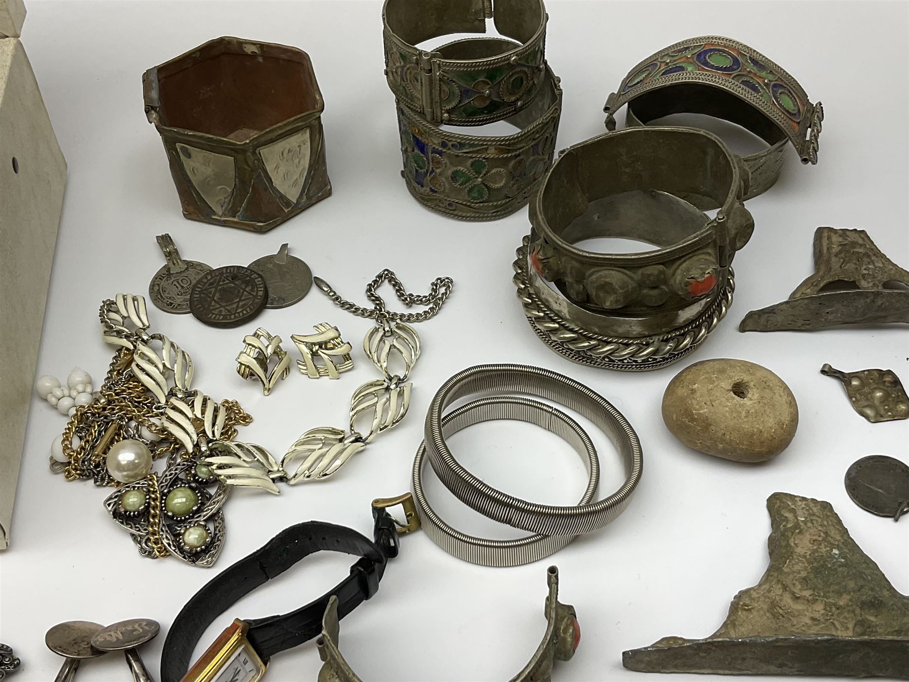 Collection of silver and stone set silver jewellery - Image 11 of 13