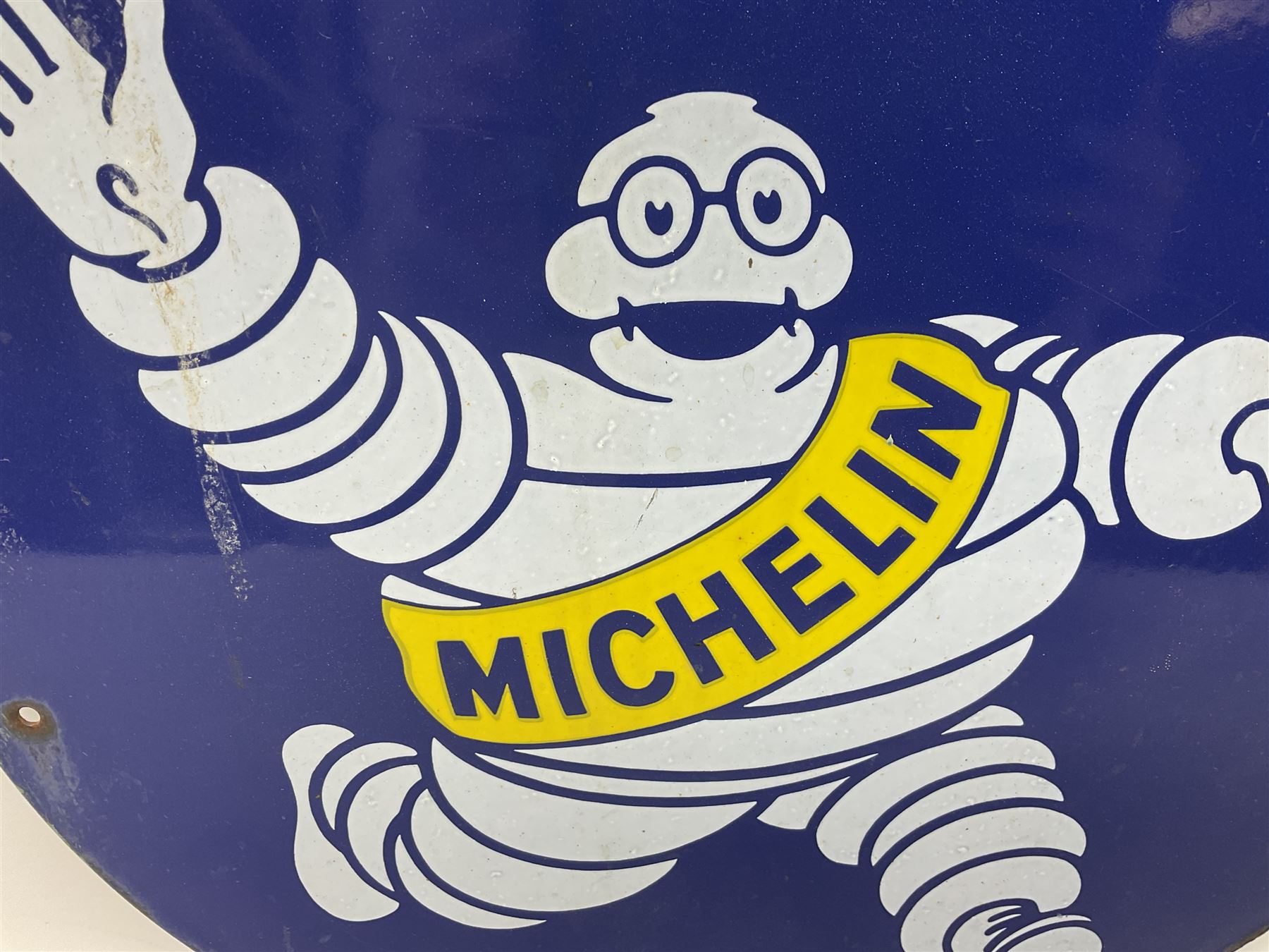 Vintage Michelin enamel advertising sign - Image 6 of 8