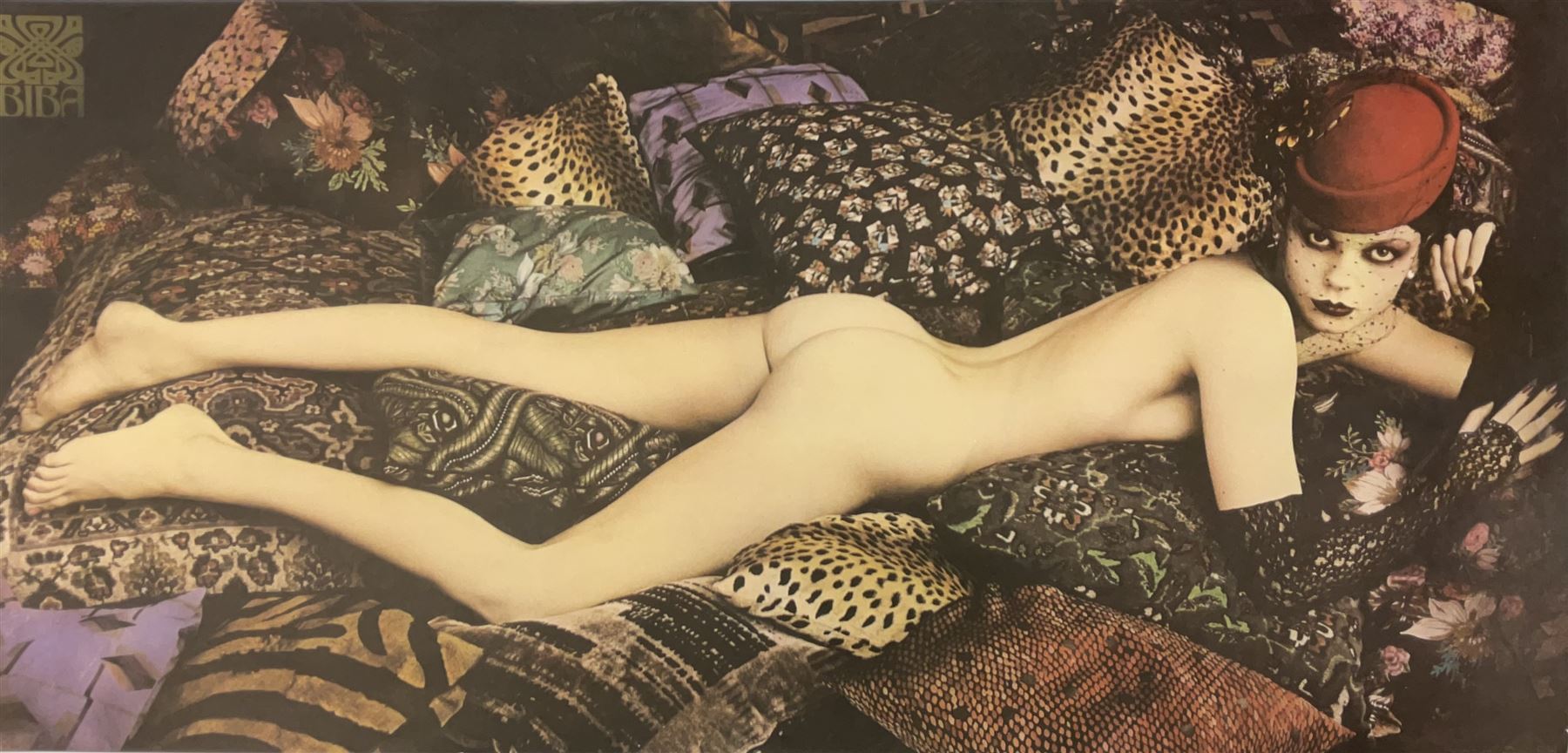 A 1974 Biba poster photographed by James Wedge for Biba Stores