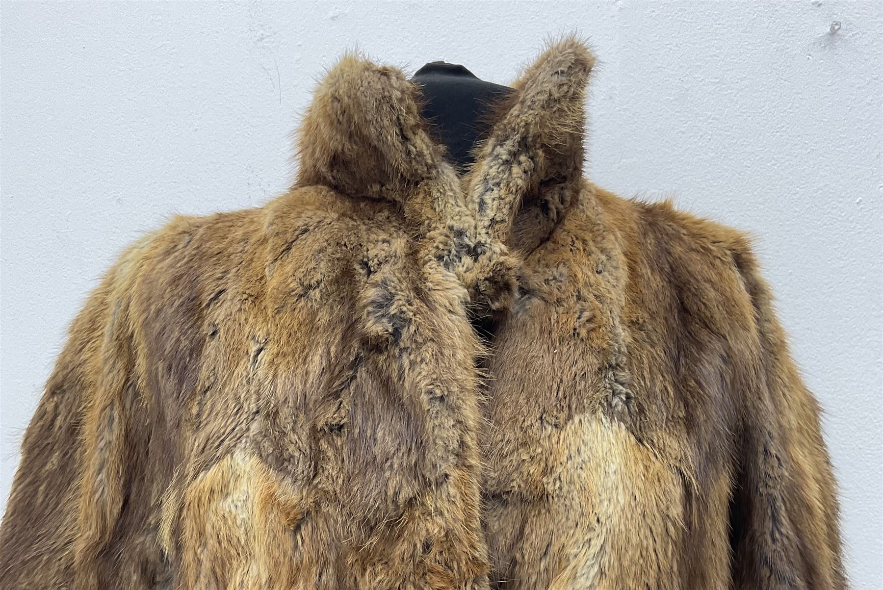 Ladies brown coney fur jacket - Image 6 of 11