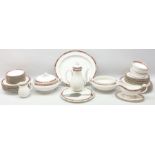 Royal Worcester Beaufort pattern tea and dinner wares