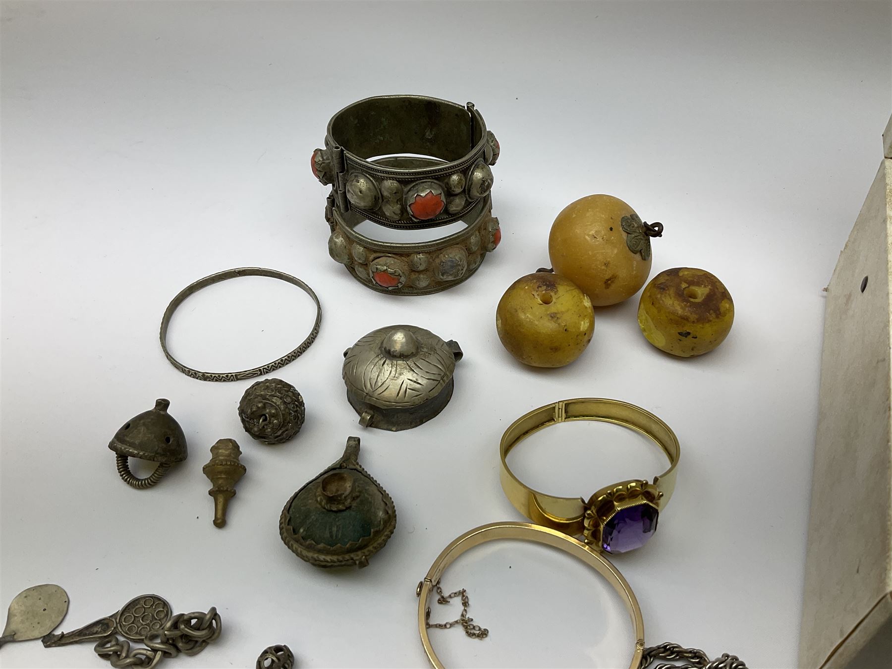 Collection of silver and stone set silver jewellery - Image 3 of 13