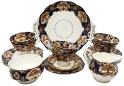 Royal Albert 'Heirloom' pattern tea set for six comprising six tea cups