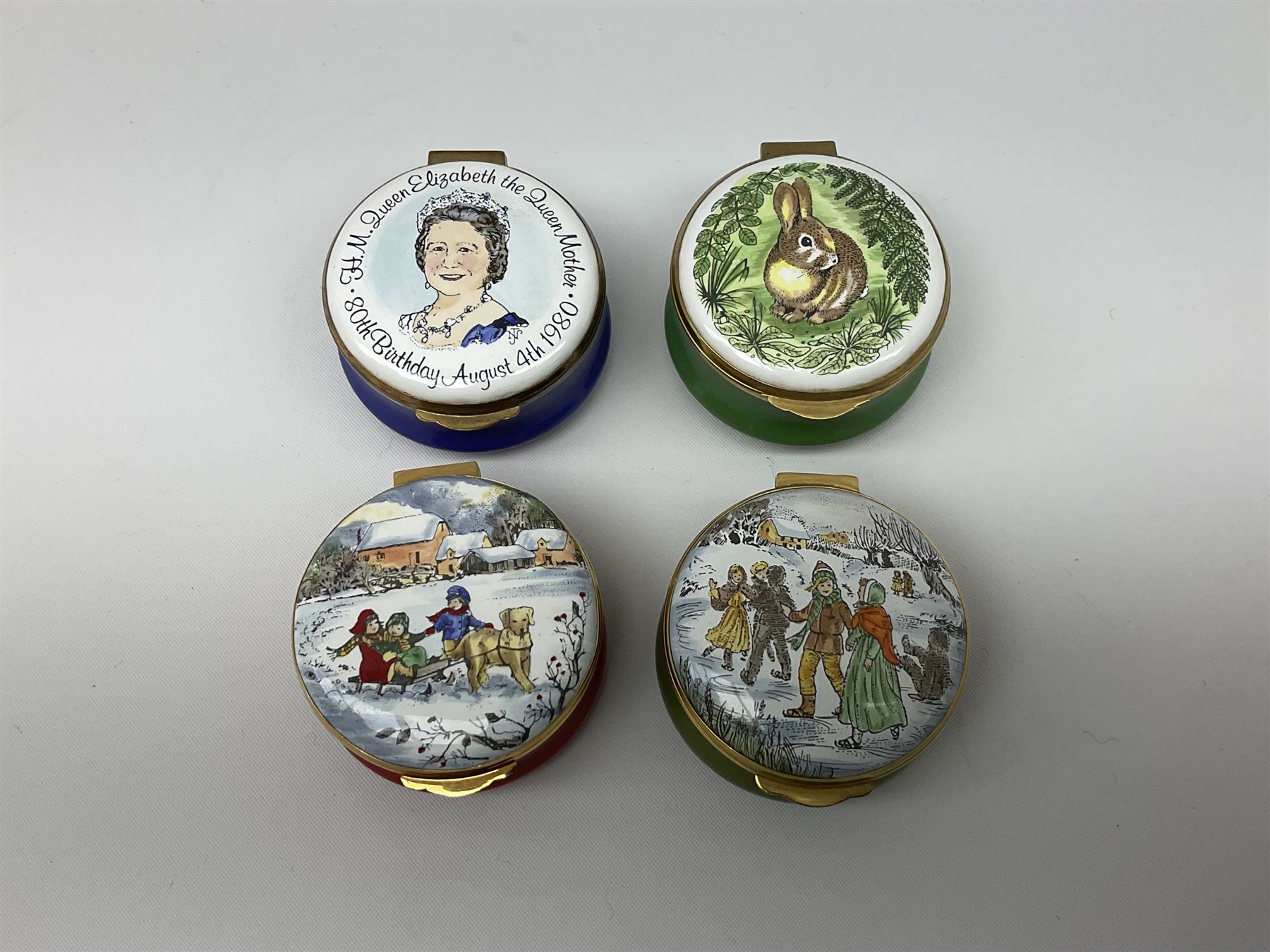 Six Halcyon Days enamel boxes - Image 12 of 22