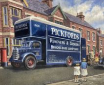 Robert Nixon (British 1955-): 'Pickfords Removers & Storers' Van