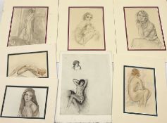 After Chimot (French early 20th century): Female Studies