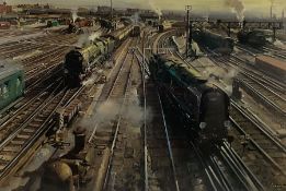 Terence Cuneo (British 1907-1996): 'Clapham Junction'
