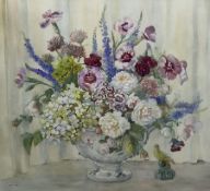 Dorcie Sykes (British 1908-1998): Still Life of Summer Flowers